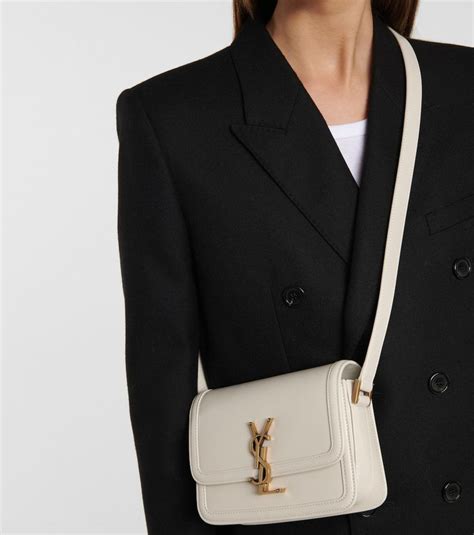 cream ysl crossbody|YSL denim crossbody.